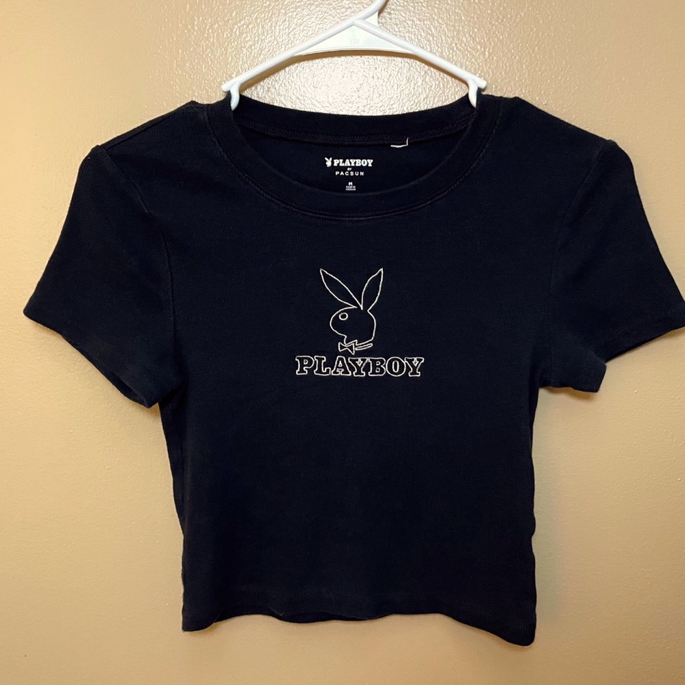 Cropped Playboy Tee